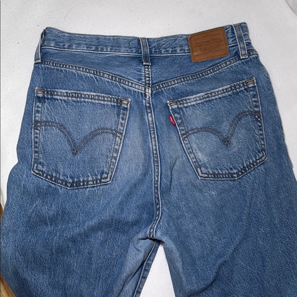 Levi Ribcage Straight Ankle Jeans size 29 - Picture 6 of 6